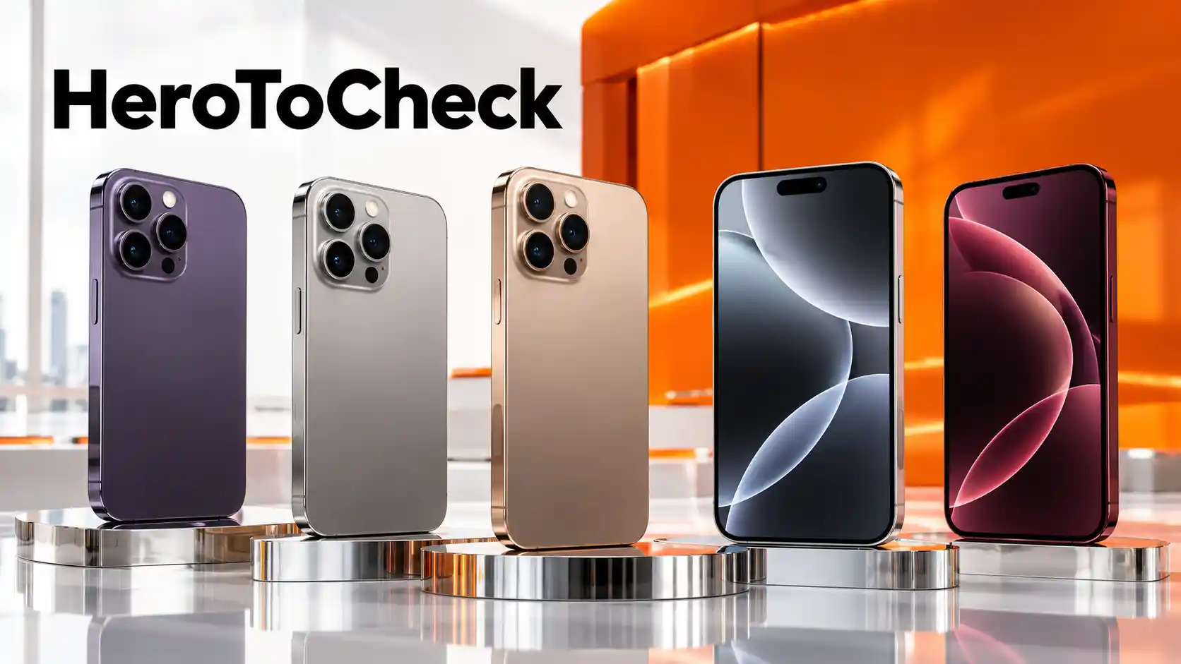 ภาพประกอบข้อมูลประเมินและรับฝาก iPhone บน HeroToCheck แสดงสินค้าและแนวทางประเมินก่อนติดต่อร้าน