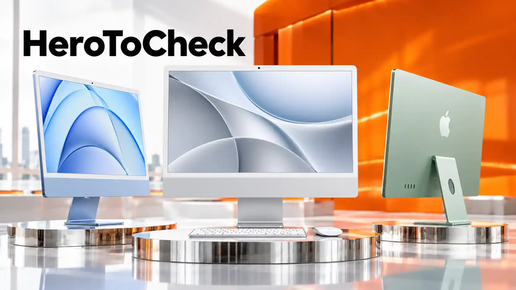 ภาพประกอบข้อมูลประเมินและรับฝาก iMac บน HeroToCheck แสดงสินค้าและแนวทางประเมินก่อนติดต่อร้าน