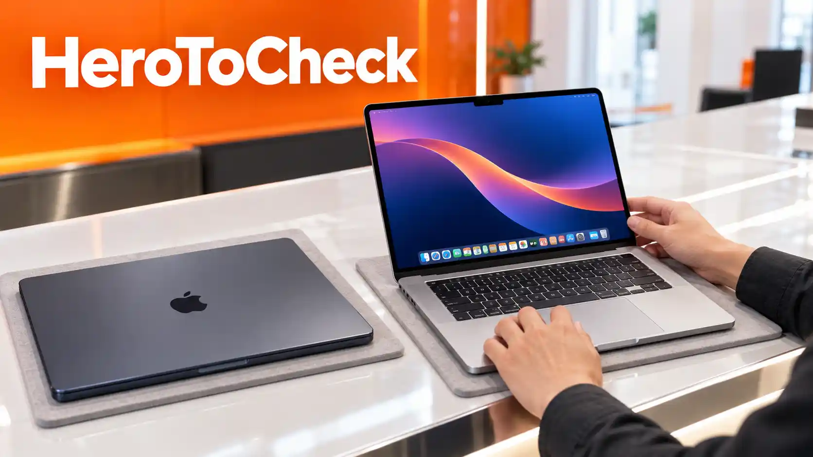 ภาพประกอบข้อมูลประเมินและรับฝาก MacBook บน HeroToCheck พร้อมการตรวจสภาพอุปกรณ์