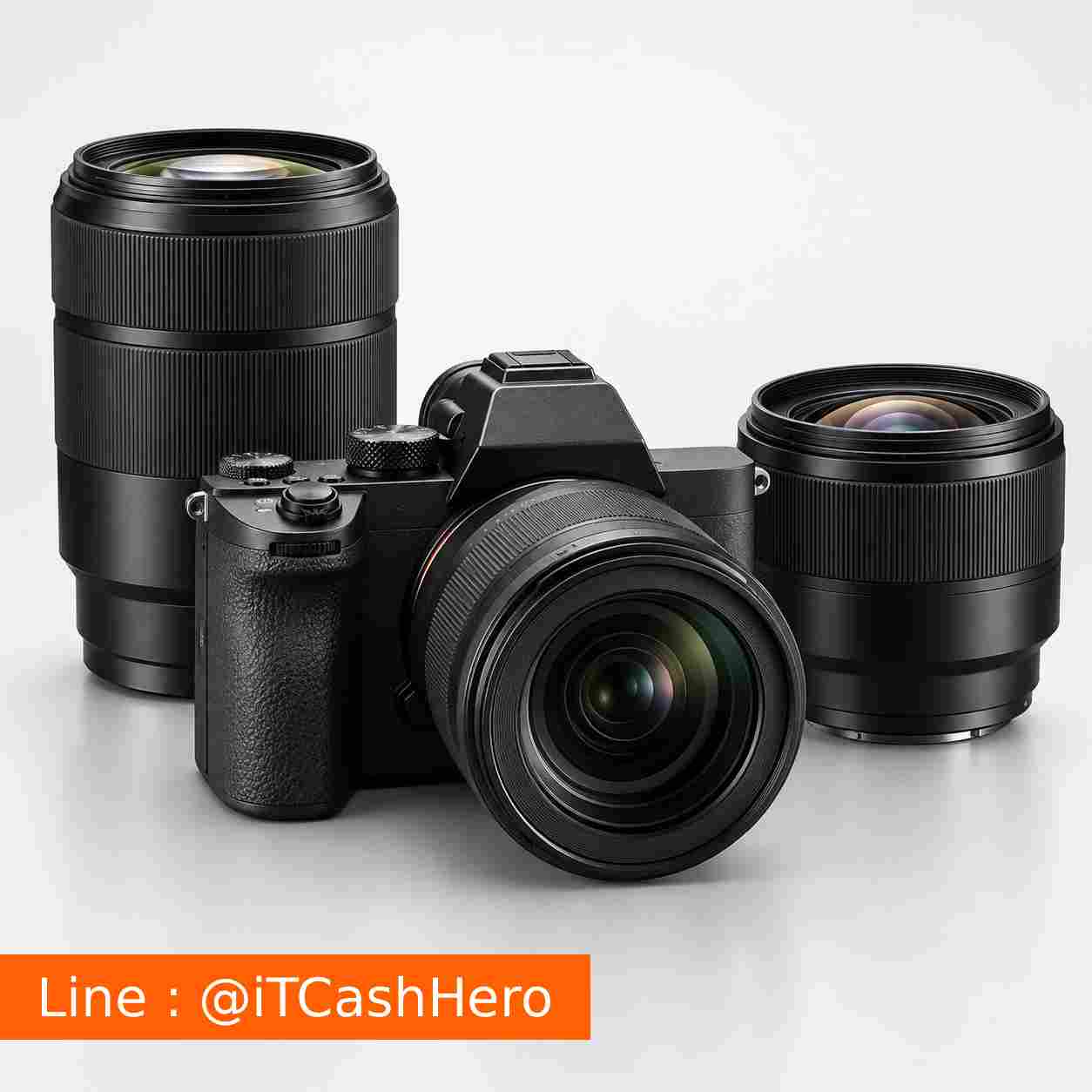 กล้องและเลนส์ที่ร้าน iTCashHero รับพิจารณา